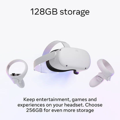 - Meta Quest 2 | Advanced All-In-One VR Headset | 128 GB -