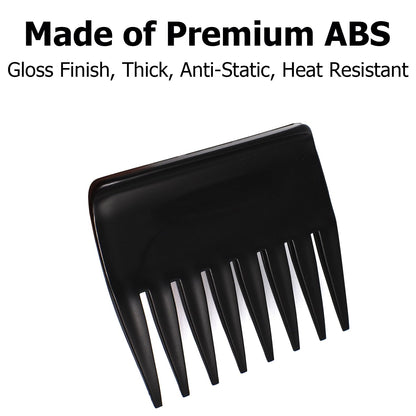 - Professional Mens Styling Comb | Anti-Static Pompadour Streaker Comb -