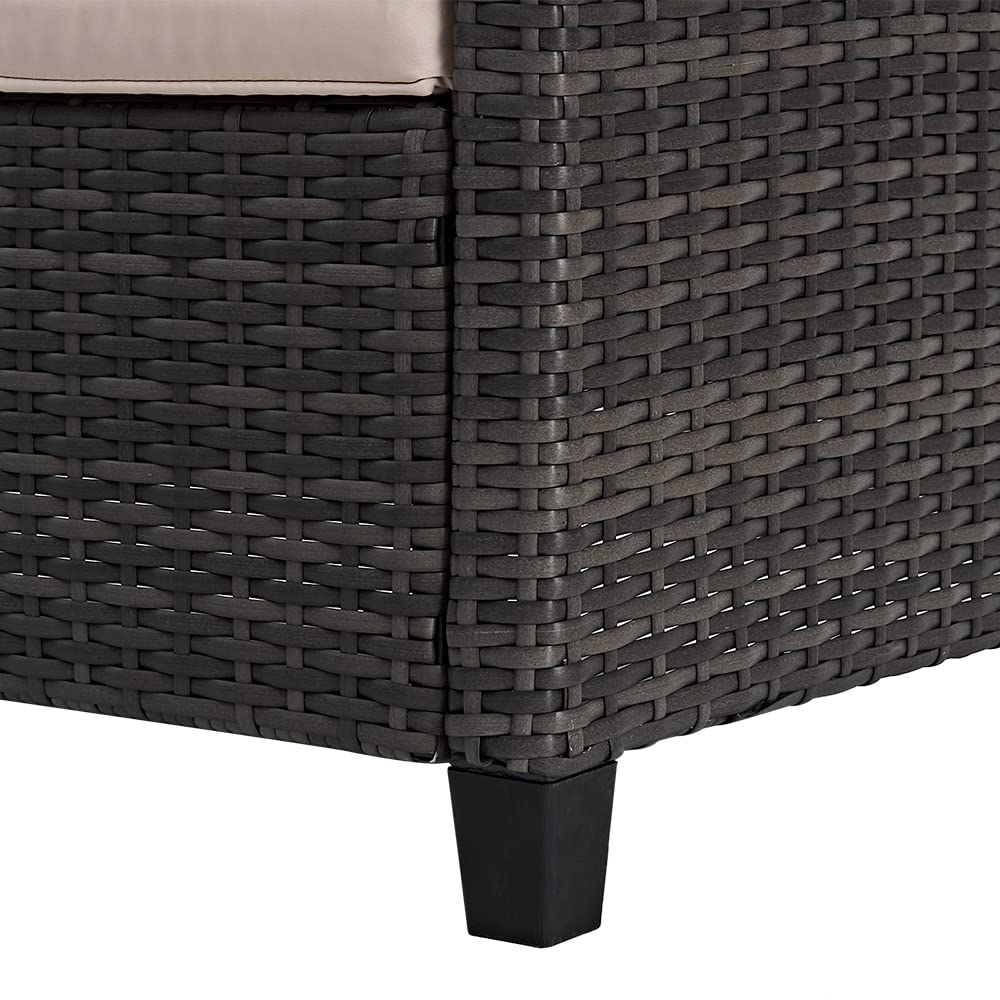 - Panana Rattan Furniture Set | 8 Seater Lounge Corner Sofa Set | Table Stool  -