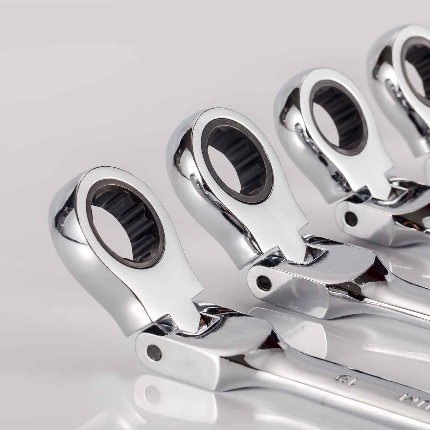 - Qnkaa Ratchet Spanner Set | 12pcs Metric Flexible Combination Wrench-