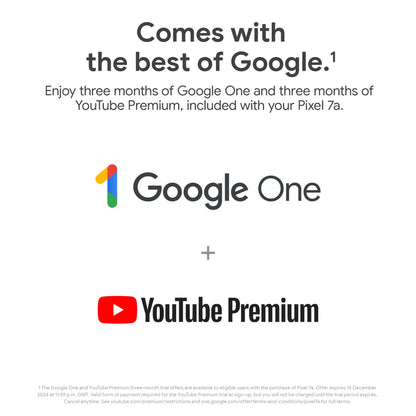 - Google Pixel 7a and Pixel 30W Charger Bundle –