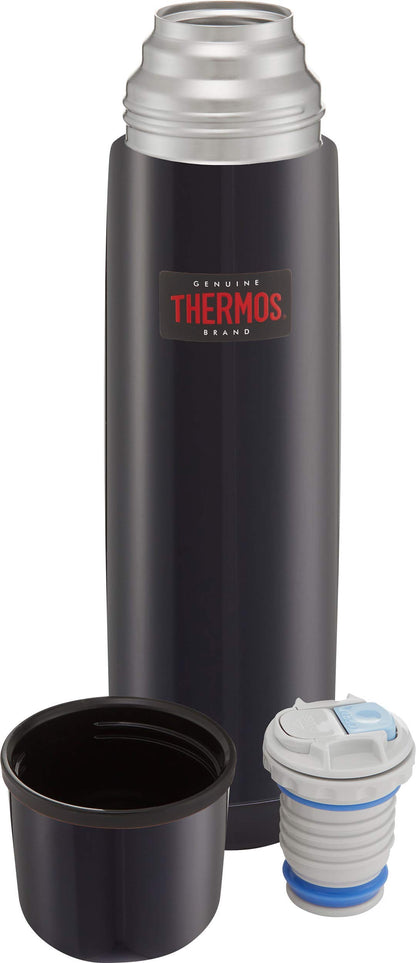 - ThermosLight and Compact Flask | Midnight Blue | 500 ml -