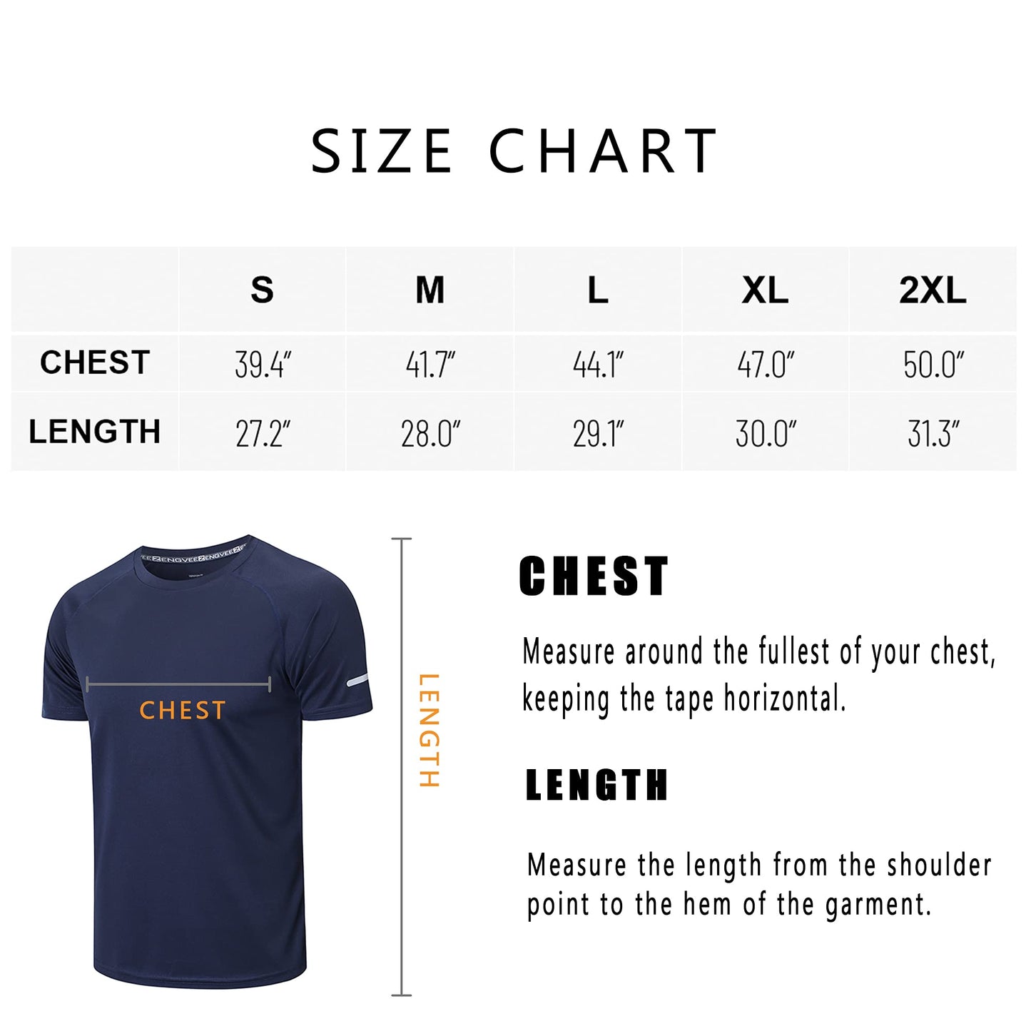 - Gaiatiger 3 Pack Mens T-Shirts | Dry-Fit | Running Tops -