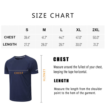 - Gaiatiger 3 Pack Mens T-Shirts | Dry-Fit | Running Tops -