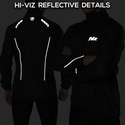 - Fdx Men’s Cycling Jacket | Waterproof Lightweight Breathable MTB Cycle Rain Tops -