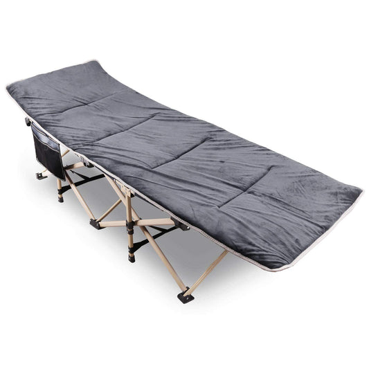 - REDCAMP Folding Camping Bed | Heavy Duty Sturdy Camp Bed with Mattress -