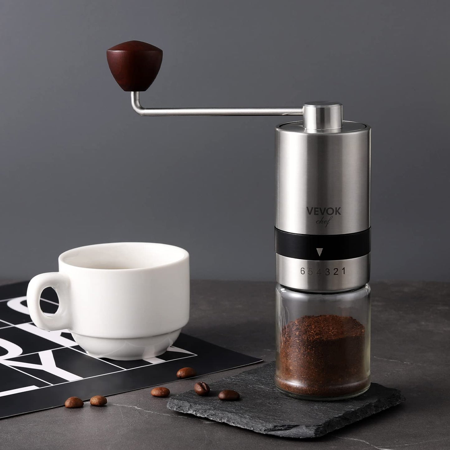 - Vevok Chef Manual Coffee Grinder -