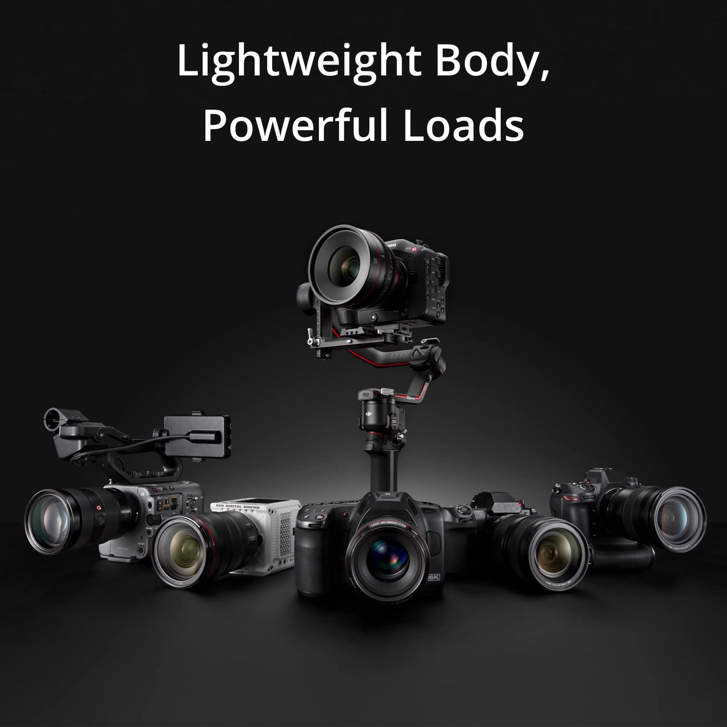 - DJI RS 3 Pro Combo | 3-Axis Gimbal Stabilizer For DSLR And Cinema Cameras | Canon/Sony/Panasonic/Nikon/Fujifilm/BMPCC -