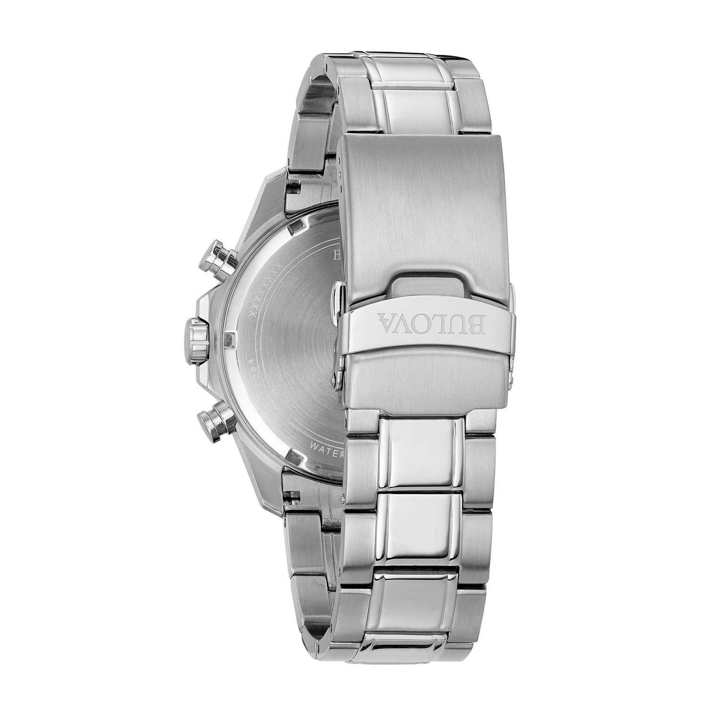 Bulova Men's Chronograph Quartz Watch with Stainless Steel Strap 96B256