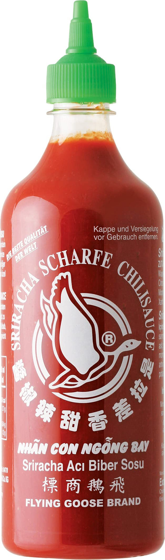 - Flying Goose Sriracha Hot Chilli Sauce 730 ml (Pack of 2) -