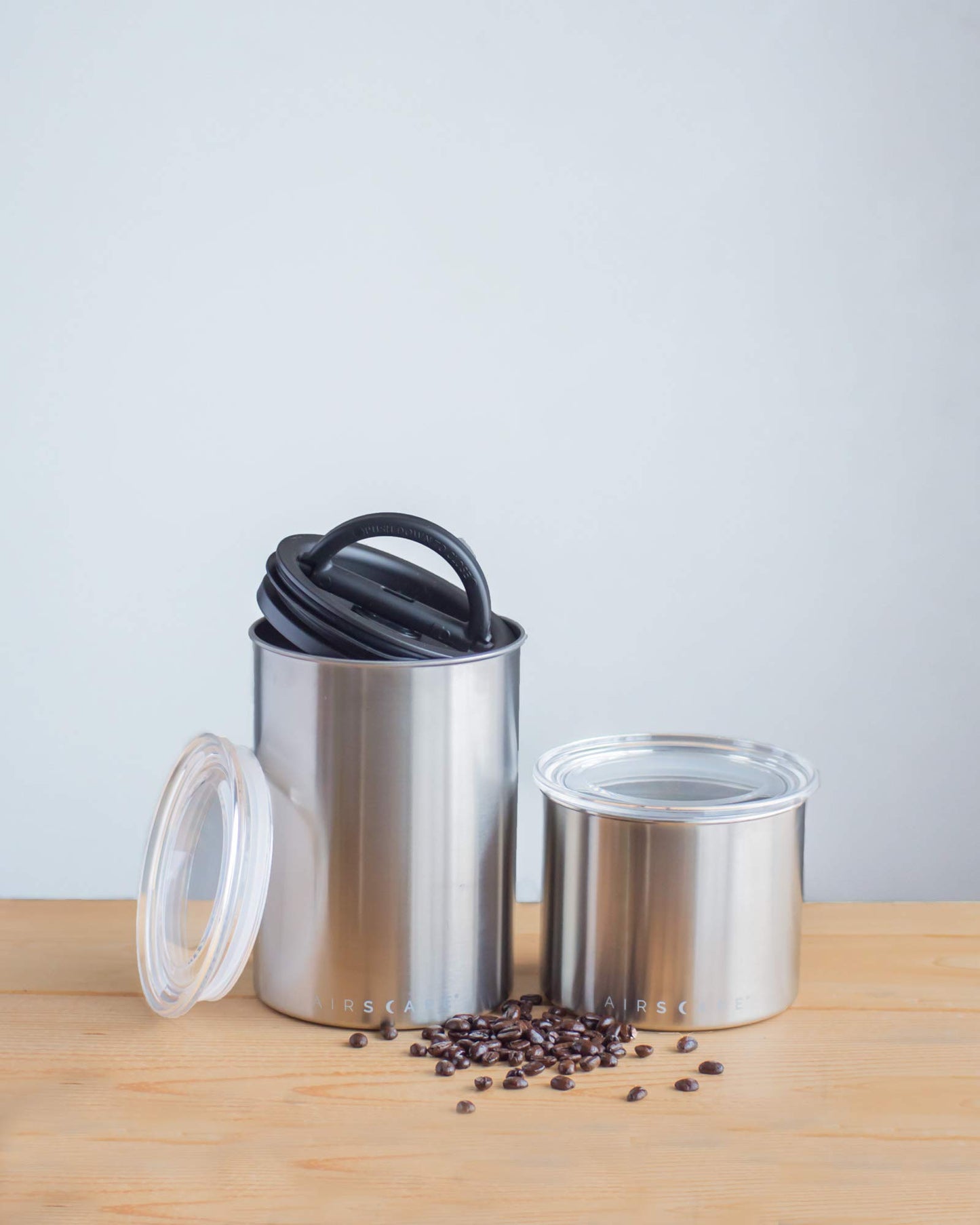 -  Planetary Design Airscape Stainless Steel Coffee Canister | Food Storage Container -