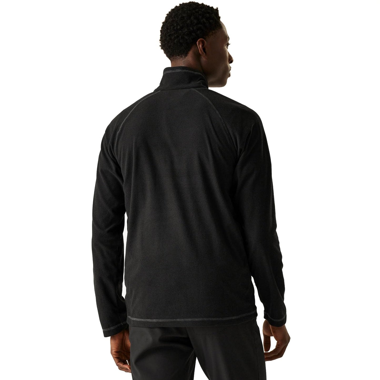 - Regatta Mens Montes Half Zip Fleece | Pullover | Black -