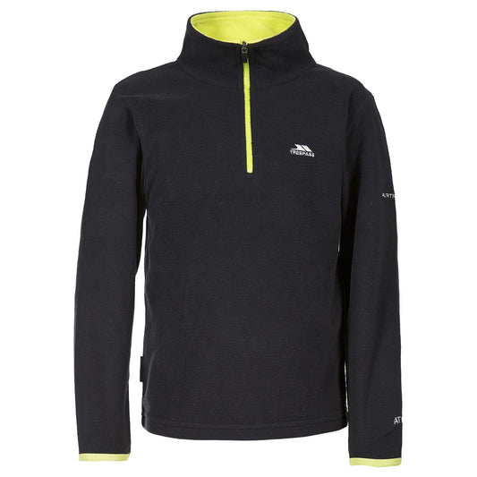 - Trespass | Boys' Etto At100 Microfleece | Black | Size 7 8 UK -