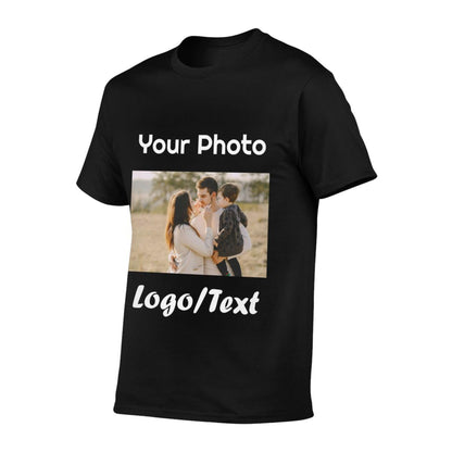 - Personalised T-Shirts for Men | Customised Short Sleeve Tee Shirts with Photo/Logo -