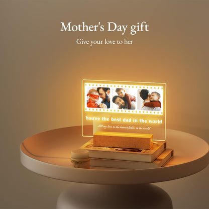 - Personalised Night Light with Photo -