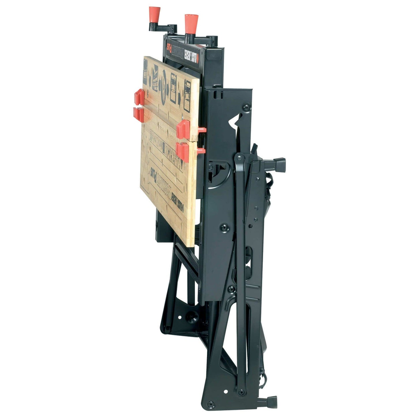 BLACK+DECKER Workmate Plus, Work Bench Tool Stand Saw Horse , Dual Height with Heavy Duty Steel Frame, WM825