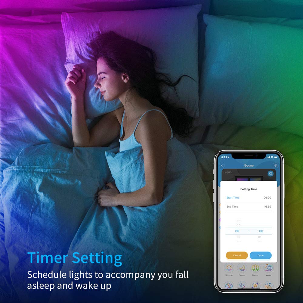 - Govee RGB LED Strip Lights | 5m | Smart WiFi App Control -