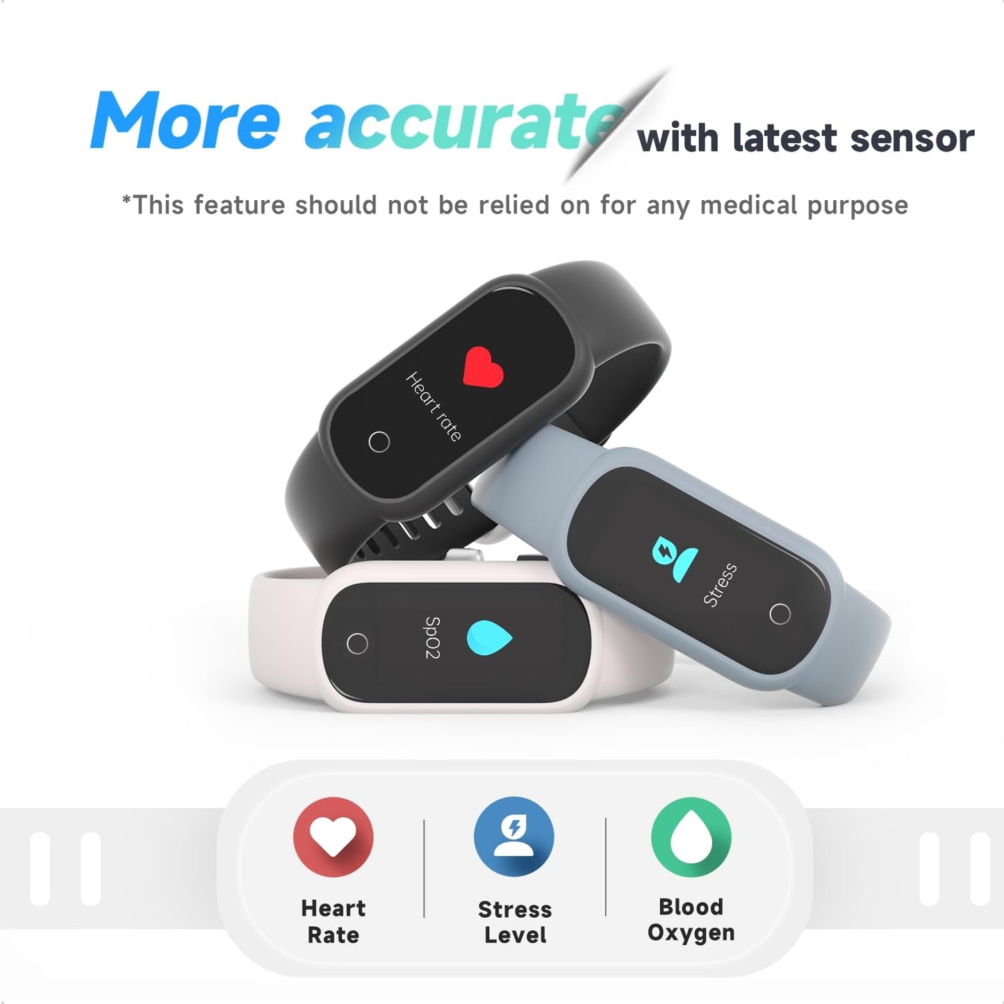 - TOOBUR Fitness Tracker Watch | Heart Rate/Sleep Tracker| IP68 Waterproof -