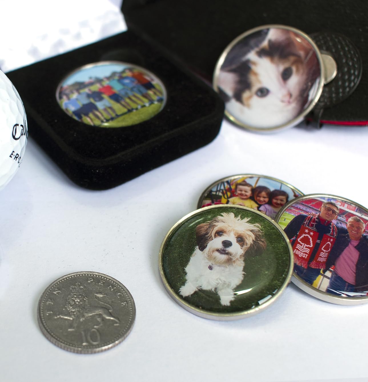 - EzeePutt | Personalised Golf Ball Marker | Putting Alignment Marker With Your Own Custom Photo -