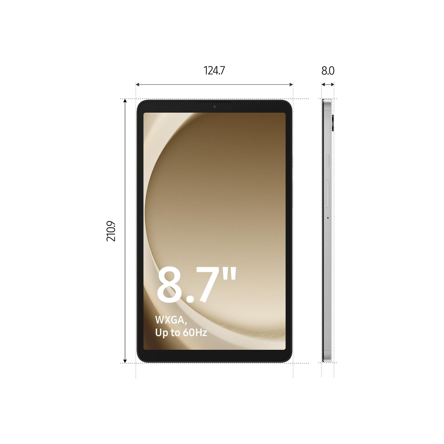 - Samsung Galaxy Tab A9 Android Tablet | 64GB Storage | Large Display | Graphite -