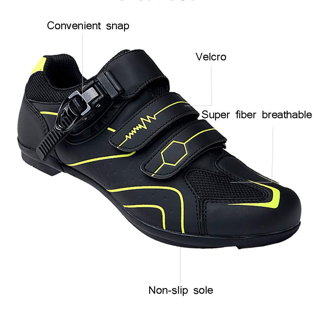 - Earnmore Non-slip Cycling Shoes | Breathable Carbon Fiber Road and Mountain Bike Shoes -