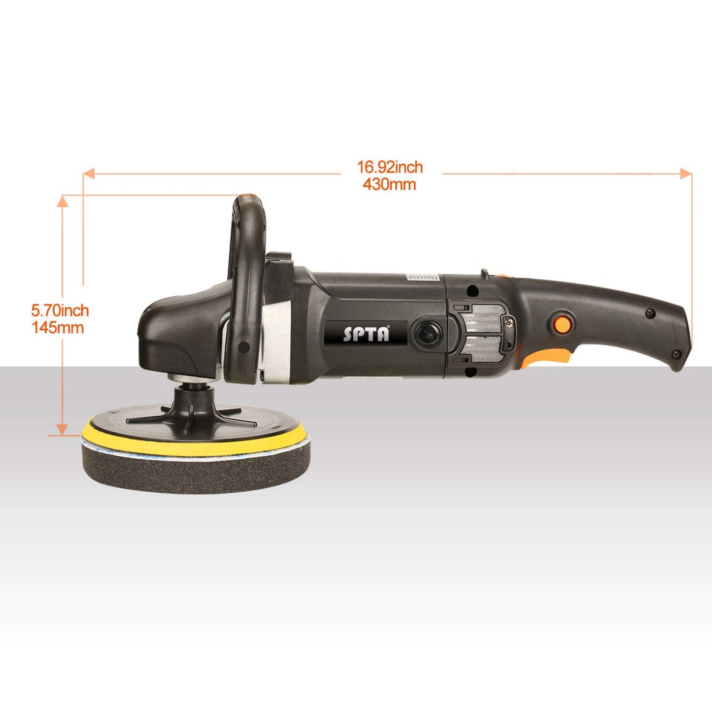 - Electric Car Polisher | SPTA 7 Inch 180mm Rotary Polisher | Car Polisher Electric Polisher -