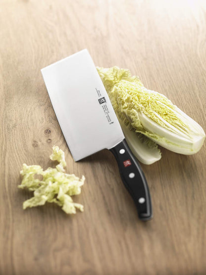 - ZWILLING Twin Pollux Chinese chef's knife, 7 inch, Black