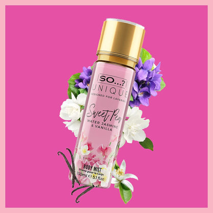 - So...? Unique Womens Candy Kiss Bundle Truffle Cream | Sweet Pea | Vanilla Candy Body Mist Spray | 150ml | Pack of 3 -