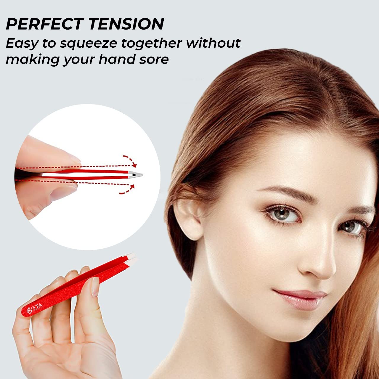 - OCBA Tweezers for Facial Hair -