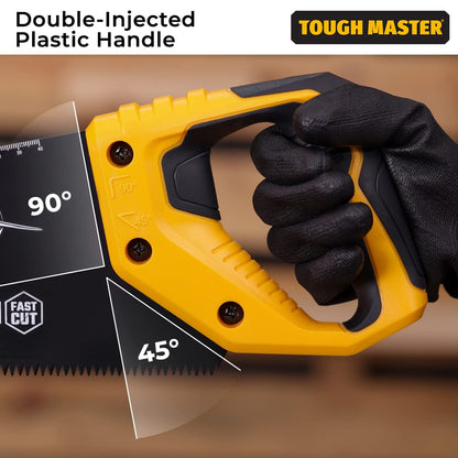 - TOUGH MASTER Hand Saw 500mm |  7TPI Comfortable Non-Slip Handle -