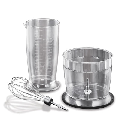 - Russell Hobbs Desire 3 in 1 Electric Hand Blender | Fruit & Veg Mini Chopper | Whisk Attachment -