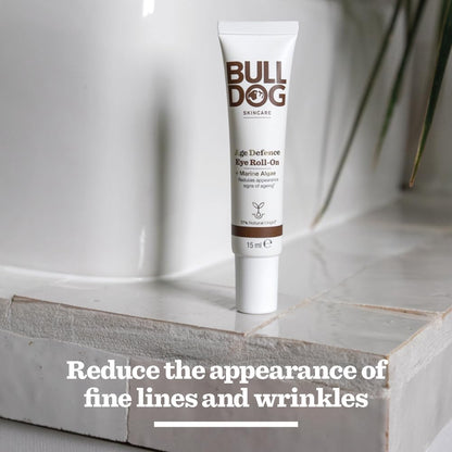 BULLDOG SKINCARE - Age Defence Eye Roll-On For Men Reduces lines and Wrinkles 50 ml