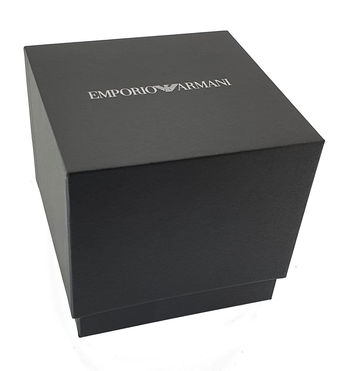 - Emporio Armani Watch for Men | Quartz Chronograph Movement | 46 mm Silver Stainless Steel Case with a Stainless Steel Strap | AR2460 -