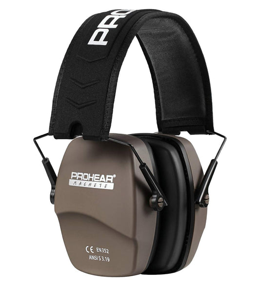 - PROHEAR 016 Ear Defenders for Shooting | Noise Reduction Slim Passive Hearing Protector -