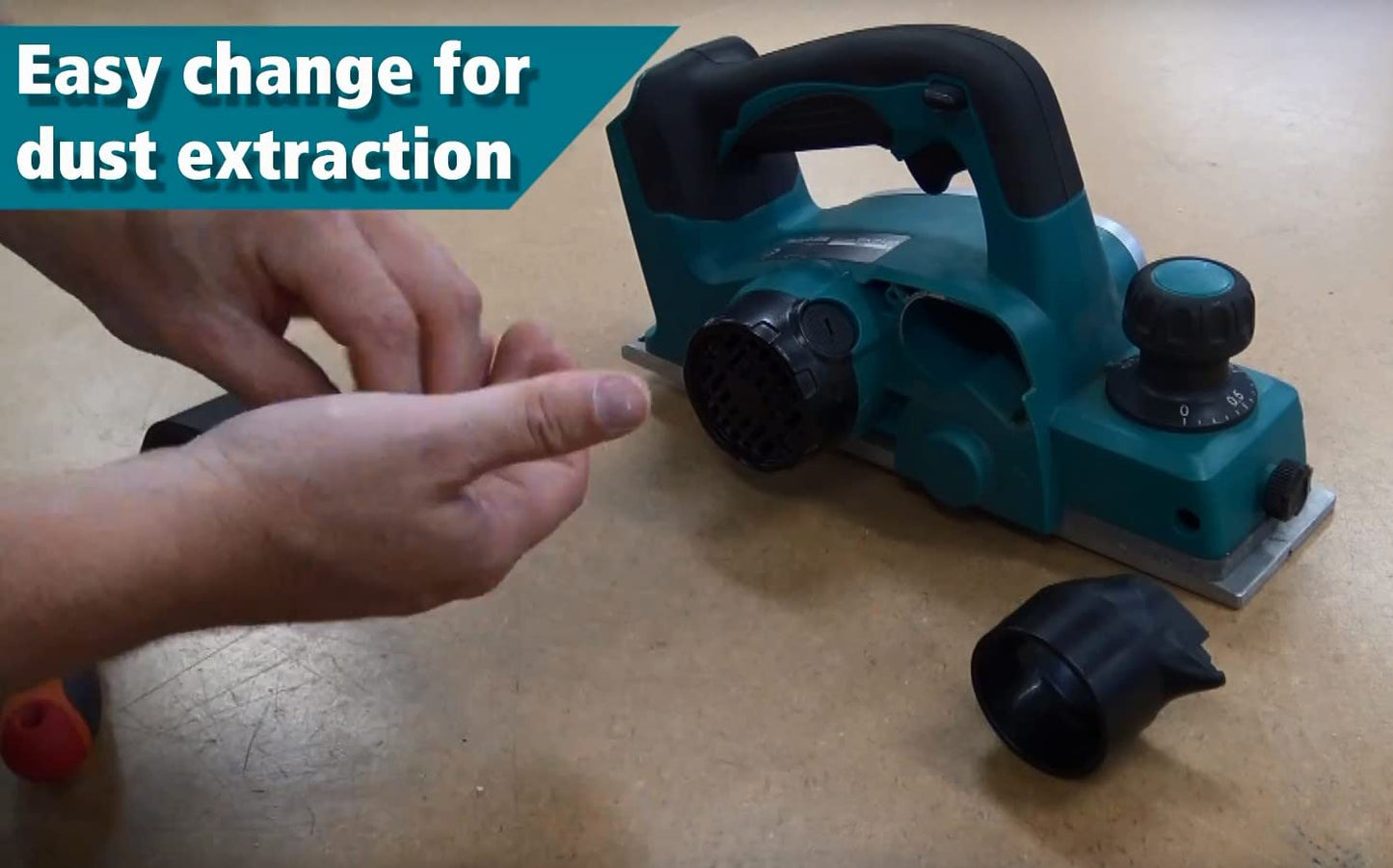 - Makita DKP180Z 18v Planer | LXT Lithium Ion Cordless Planer -