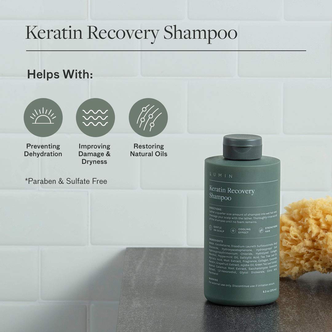- Lumin Men's - Scalp Recovery Set | Haircare Recovery Shampoo -