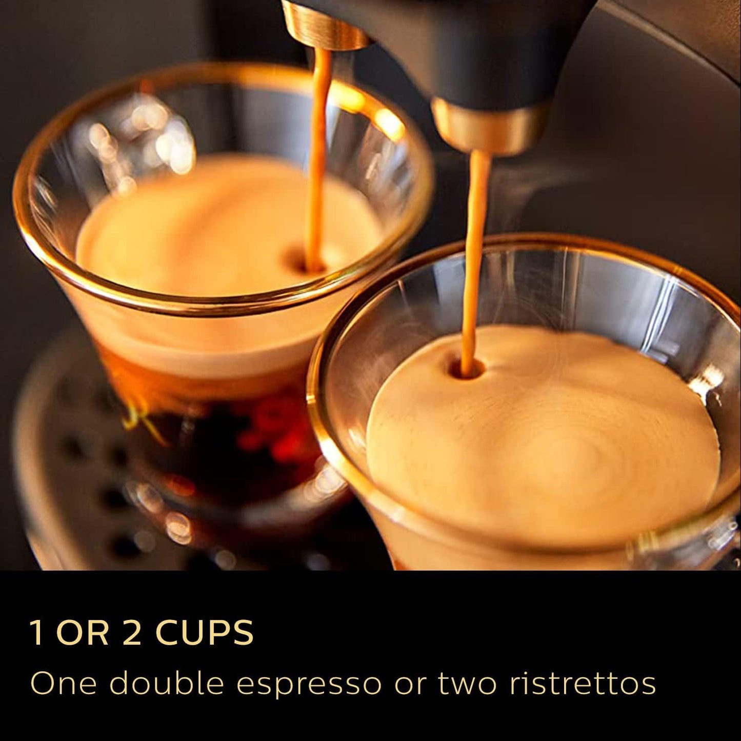 - PHILIPS L'OR Barista Sublime Capsule Coffee Machine | Double Shot | 1 or 2 Cups -