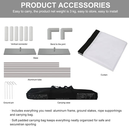 - Projector Screen with Stand | 120 inch Portable Projection Screen | 16:9 4K HD Rear Front Projections -