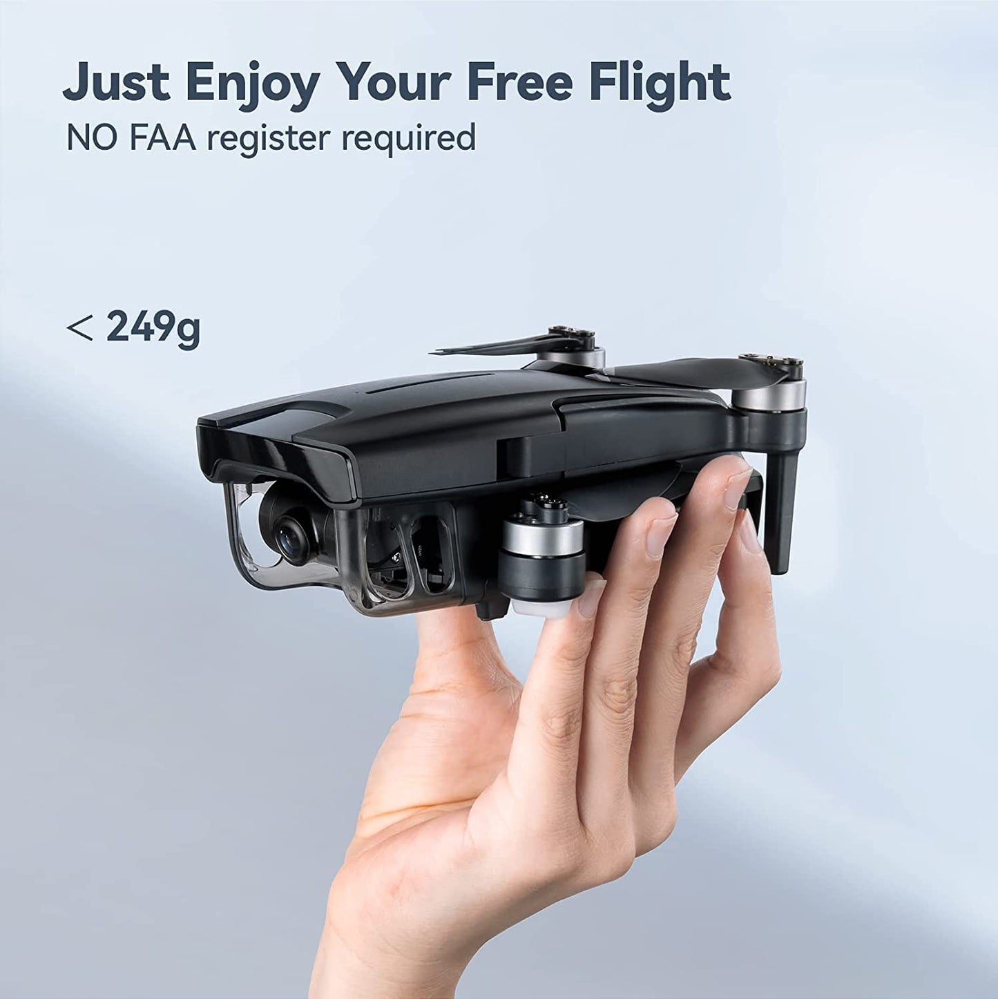 - Ruko F11MINI Drone | Under 250g Drone with Camera | 2 Batteries | 60 Min Flight Time -