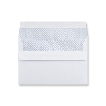 - EPOSGEAR® A6/C6 Plain White Self Seal Wallet Envelopes | 162mm x 114mm 90gsm (Pack of 50 Envelopes) -