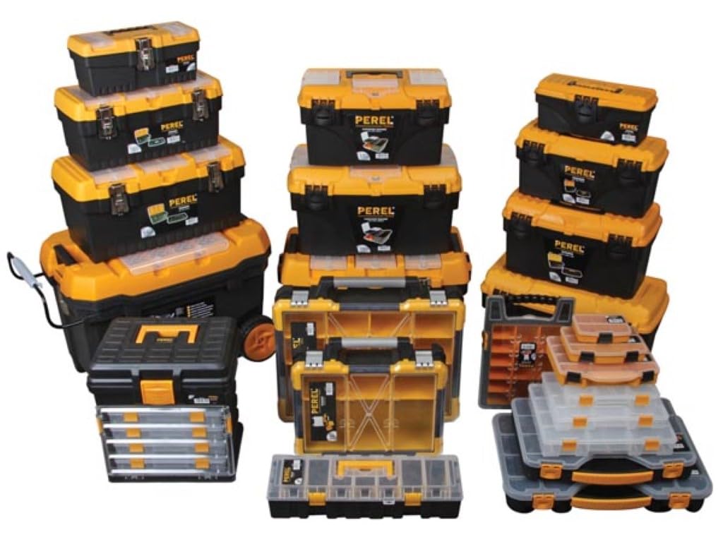 - Perel OM16 16-Inch Toolbox -