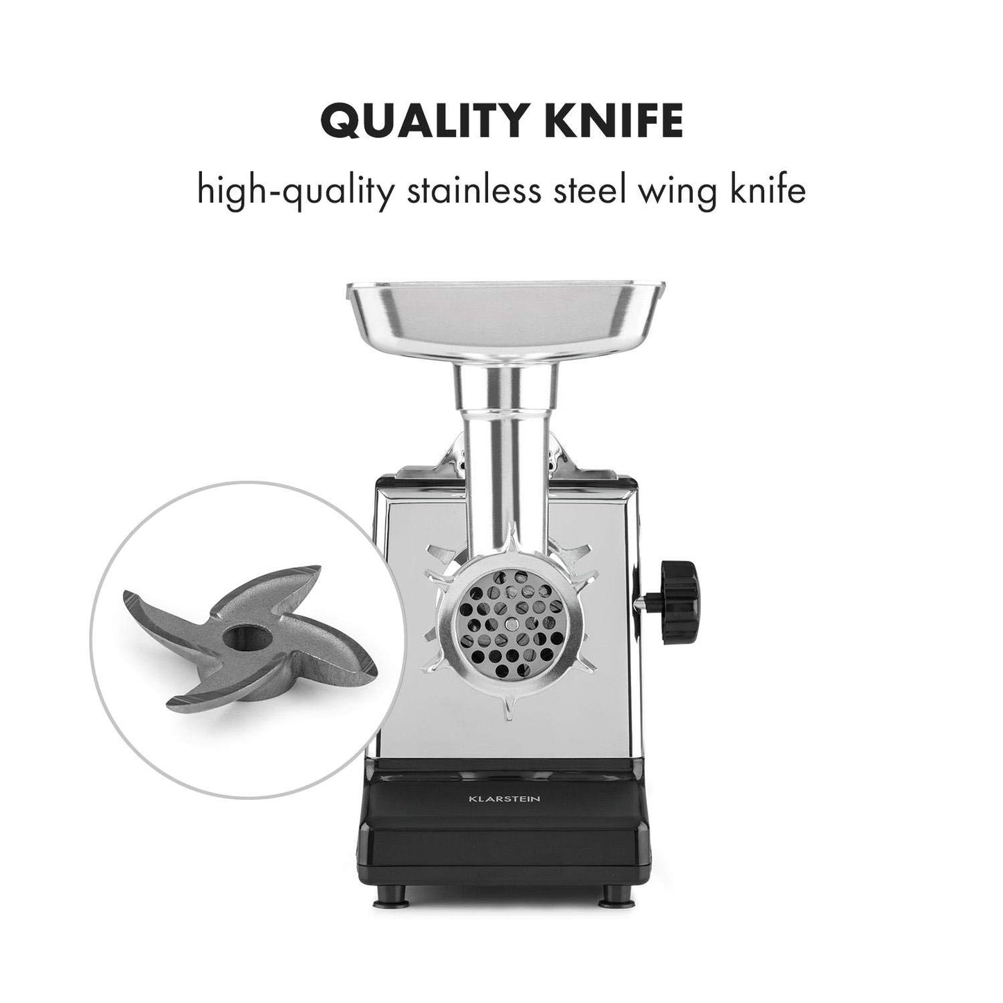- Klarstein Kraftprotz | Electric Meat Grinder -