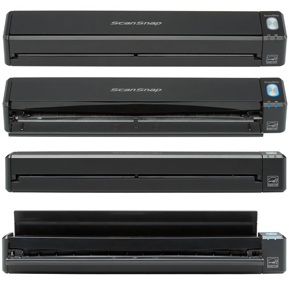 - ScanSnap | iX100 (BLACK) Document/Photo/Business Card | Scanner -