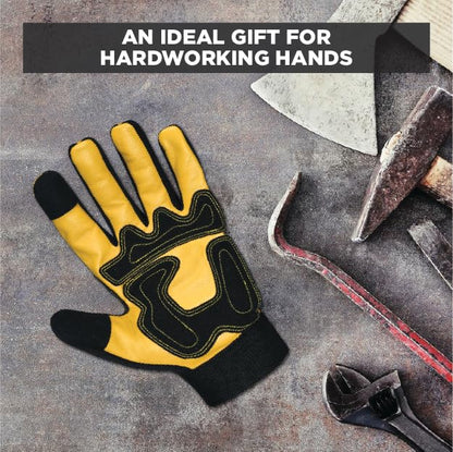 -  WORKMAXX Gardening Working Gloves Garden Thorn Proof Flexible Heavy Duty