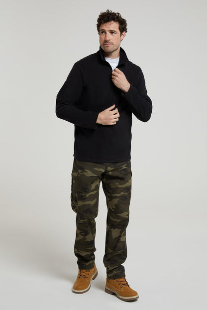 - Mountain Warehouse Camber II | Mens Half-Zip Fleece -