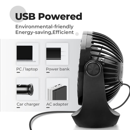 - OCOOPA USB Fan | USB Desk Fan Table Fan | Strong Airflow & Quiet Operation -