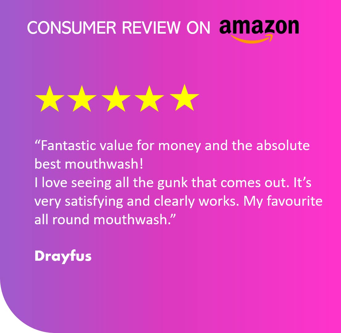 Dentyl Dual Action CPC Mouthwash, 12hrs Fresh Breath & Total Care, Alcohol Free, Fresh Clove, 500 ml