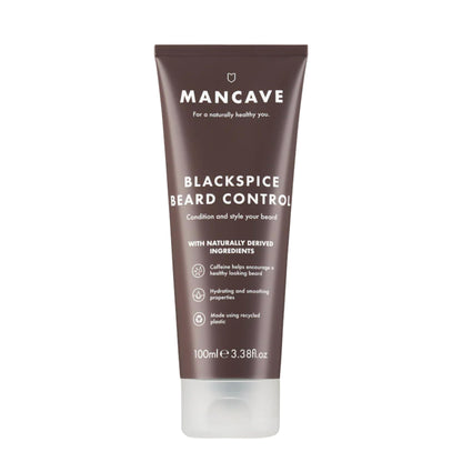 - ManCave Blackspice Beard Control 100ml | Condition and style your beard -