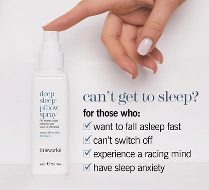 - This Works Deep Sleep Pillow Spray | 75 ml | Infused with Lavender | Camomile and Vetivert -