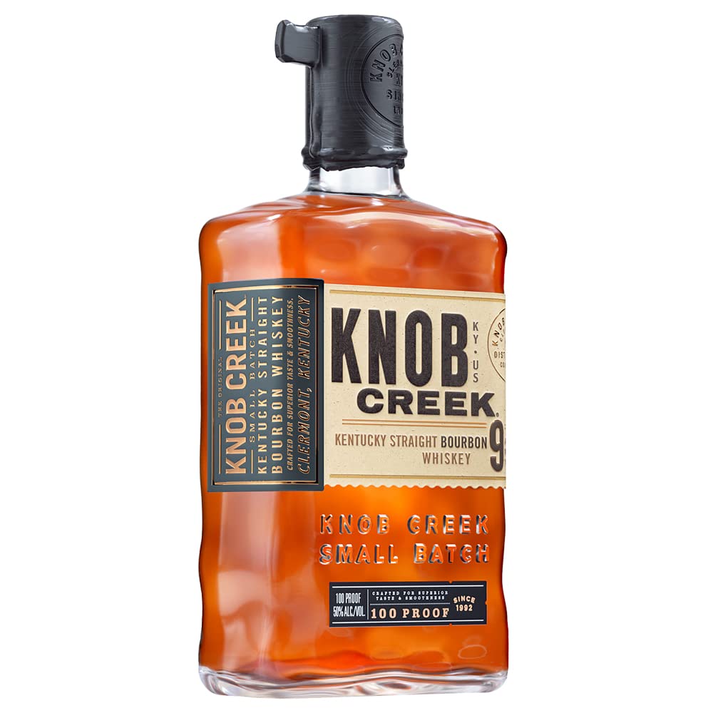 - Knob Creek Small Batch | 9 Year Old Kentucky Straight Bourbon Whiskey | 50% ABV | 70cl -